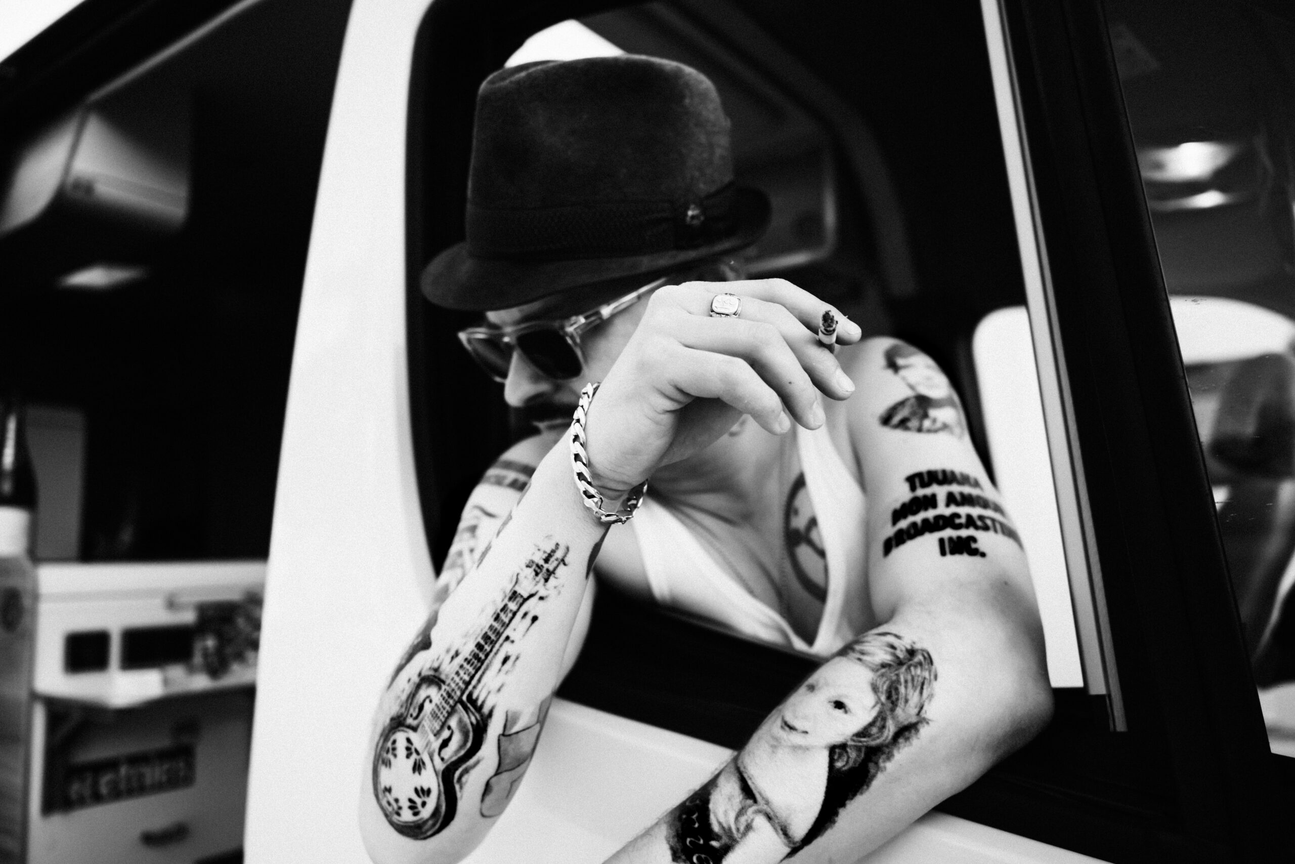 Joe at the underground parking lot – Foto by René Gaens https://rene-gaens.de/